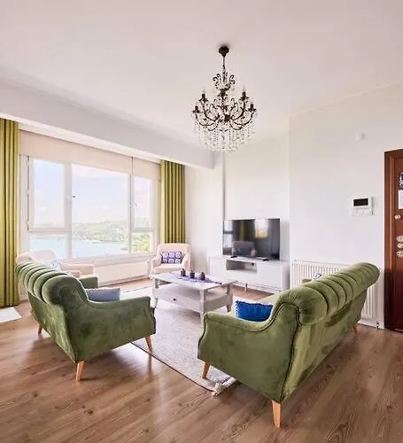 Lägenhet Luxury With Bosphorus View In Sariyer! Istanbul
