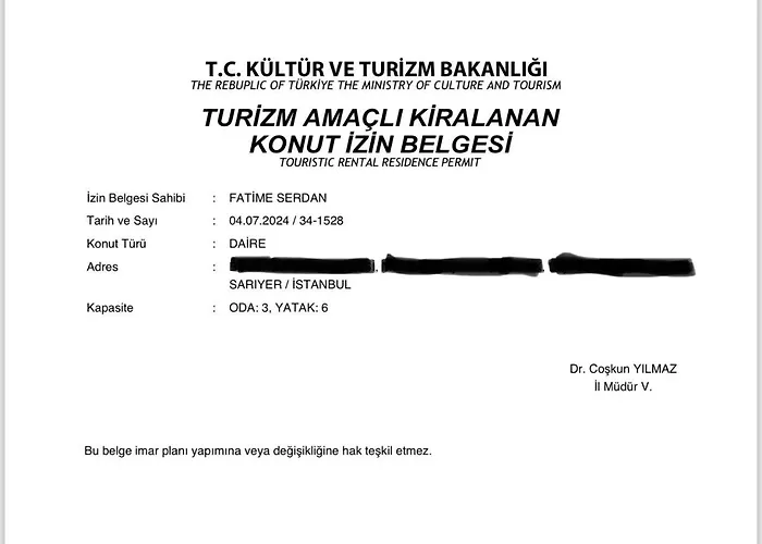 Luxury With Bosphorus View In Sariyer! Lägenhet *