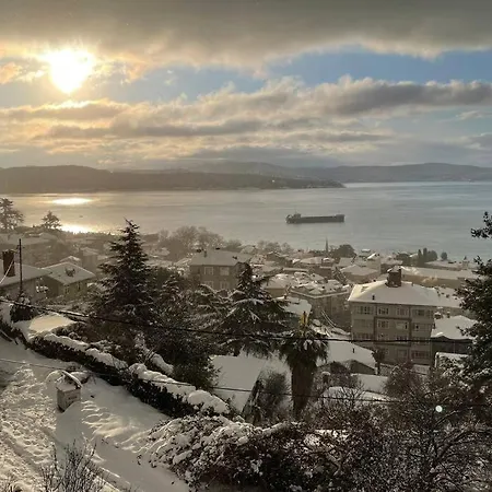 Apartman Luxury With Bosphorus View In Sariyer! Isztambul