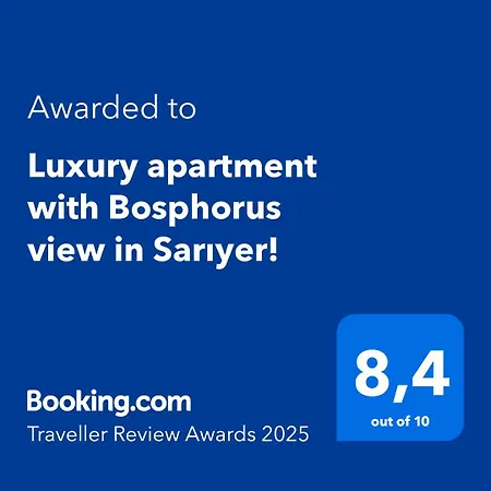Luxury With Bosphorus View In Sariyer! * Isztambul